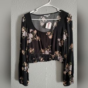 American eagle floral top